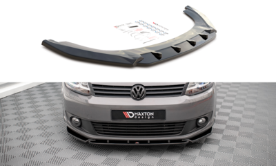 Maxton Design Voorspoiler Spoiler Splitter Versie 1 Geschikt Voor Volkswagen Caddy Facelift MK3 