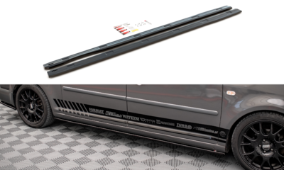 Maxton Design Sideskirt Diffuser Versie 1 Geschikt Voor Volkswagen Caddy Facelift Mk3 