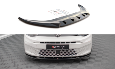 Maxton Design Voorspoiler Spoiler Splitter Versie 2 Geschikt Voor Volkswagen Caddy MK5 