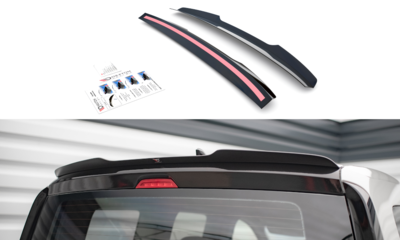 Maxton Design Achter Spoiler Extention Versie 1 Geschikt Voor Volkswagen Caddy MK5 