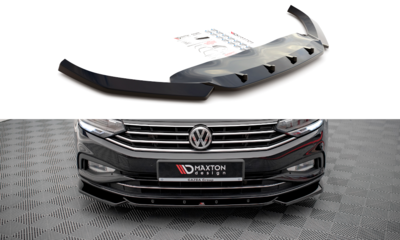 Maxton Design Voorspoiler Spoiler Splitter Versie 1 Geschikt Voor Volkswagen Passat B8 Facelift 
