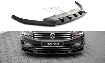 Maxton Design Voorspoiler Spoiler Splitter Versie 2 Geschikt Voor Volkswagen Passat B8 Facelift 