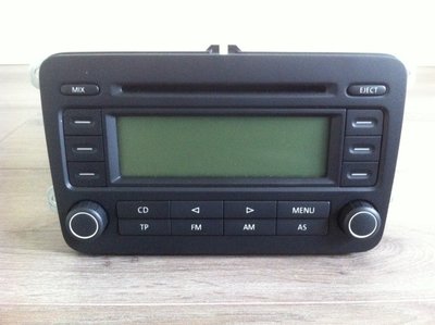 volkswagen radio Rcd 300 Basic zwart