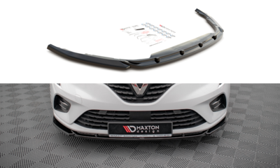 Maxton Design Renault Clio Mk5 Voorspoiler Spoiler Splitter Versie 1