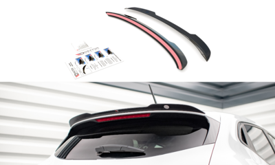 Maxton Design Renault Clio MK5 Achter Spoiler Extention Versie 1