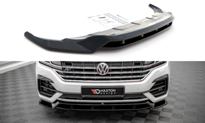 Maxton Design Voorspoiler Spoiler Splitter Versie 1 Geschikt Voor Volkswagen Touareg R Line Mk3 