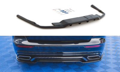 Maxton Design Volvo V60 R Design MK3 Spoiler Rear Centre Diffuser Vertical Bar