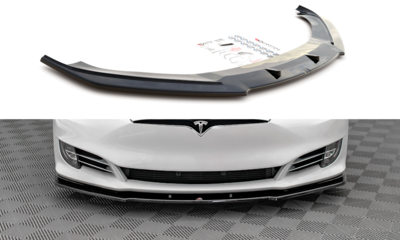 Maxton Design Tesla Model S Facelift Voorspoiler Spoiler Splitter Versie 1