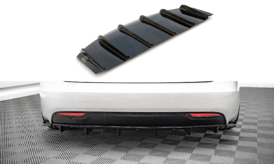 Maxton Design Tesla Model S Facelift Central Rear Valance Spoiler Versie 1