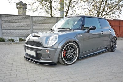 Maxton Design Mini Cooper S JCW R53 Voorspoiler Spoiler Splitter Versie 1