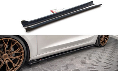 Maxton Design Tesla Model 3 Sideskirt Diffuser Versie 2