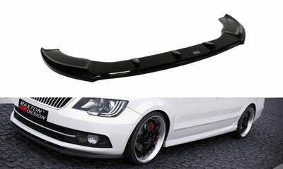 Maxton Design Skoda Superb MK2 Voorspoiler Spoiler Splitter Versie 1