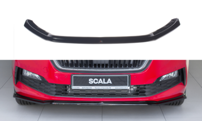 Maxton Design Skoda Scala Voorspoiler Spoiler Splitter Versie 3