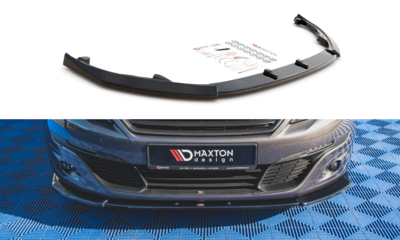 Maxton Design Peugeot 308 MK2 Facelift Voorspoiler Spoiler Splitter Versie 2