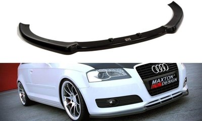  Maxton Design Audi A3 8P Facelift Voorspoiler Spoiler Splitter