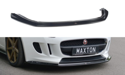 Maxton Design Jaguar F-Type Voorspoiler Spoiler Splitter Versie 1