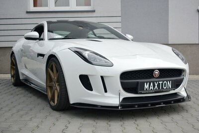 Maxton Design Jaguar F-Type Racing Splitter Voorspoiler Spoiler 