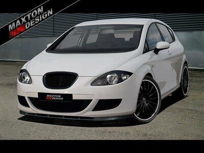 Maxton Design Seat Leon Mk2 Voorspoiler Spoiler Splitter Versie 1