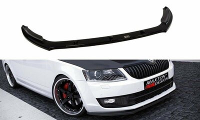 Maxton Design Skoda Octavia III Voorspoiler Spoiler Splitter Versie 2