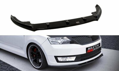 Skoda Rapid Voorspoiler Spoiler Splitter Versie 1 Maxton Design