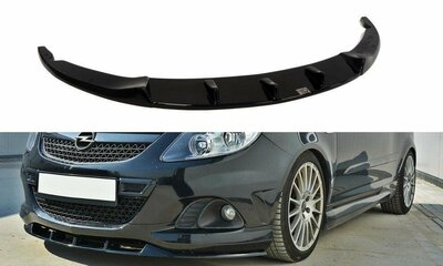 Maxton Design Opel Corsa D OPC / VXR Voorspoiler Spoiler Splitter Versie 2