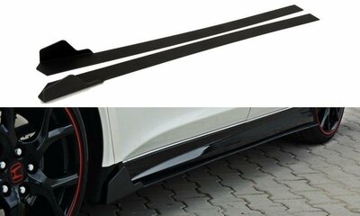 Maxton Design Honda Civic Type R Mk9 Racing Sideskirt Diffuser 