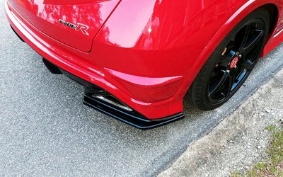 Maxton Design Honda Civic Type R Mk8 GP Rear Side Splitters 