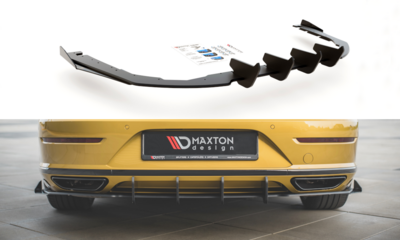 Maxton Design Volkswagen Arteon R Line Racing Durability Rear Diffuser + Flaps