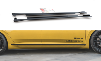 Maxton Design Racing Durability Sideskirt Diffuser Geschikt Voor Volkswagen Arteon R Line