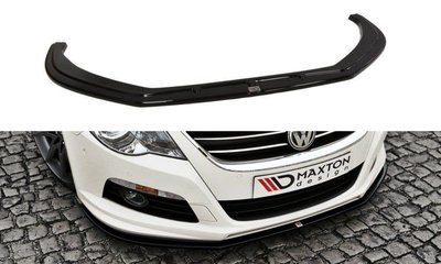 Maxton Design Volkswagen Passat CC R Line R36 Voorspoiler Spoiler Splitter Versie 1