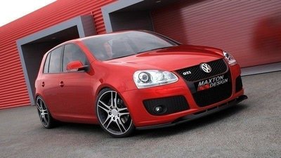 Maxton Design  Voorspoiler Spoiler Splitter Geschikt Voor Volkswagen Golf 5 GTI