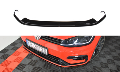 Maxton Design Voorspoiler Spoiler Splitter Versie 7 Geschikt Voor Volkswagen Golf 7 R R20 Facelift 