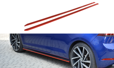 Maxton Design Facelift Sideskirt Diffuser Versie 2 Geschikt Voor Volkswagen Golf 7 R R20 