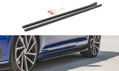 Maxton Design Sideskirt Diffuser Versie 4 Geschikt Voor Volkswagen Golf 7 R R20 Facelift 