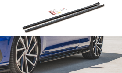 Maxton Design Volkswagen Golf 7 R R20 Facelift Sideskirt Diffuser Versie 4