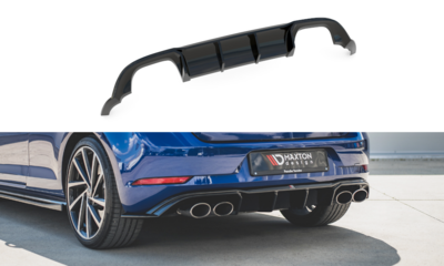 Maxton Design Rear Valance Spoiler Versie 1 Geschikt Voor Volkswagen Golf 7 R R20 Facelift Central 