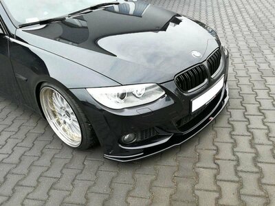 Maxton Design Bmw 3 serie E92 Coupe Facelift M Pack Voorspoiler Spoiler Splitter Versie 1