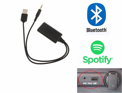 Bmw 5 Serie E60 E61 Usb Aux Bluetooth Adapter Module Muziek Streamen