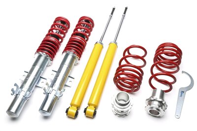 TA Technix Schroefset Verlaging Onderstel Veren Geschikt Voor Volkswagen Up Skoda Citigo Seat Mii 