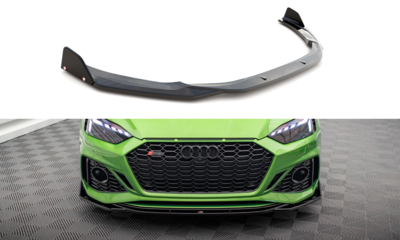 Maxton Design Audi RS5 F5 Facelift Voorspoiler Spoiler Splitter Flaps Versie 1