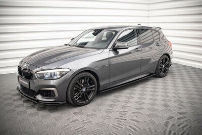 Maxton Design Bmw 1-serie F20 M135i / M140i / M Pack Sideskirt Diffuser Versie 2