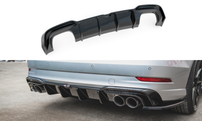 Maxton Design Audi S3 Facelift Sedan Rear Valance Centre Diffuser Spoiler