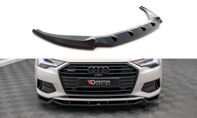 Maxton Design Audi A6 C8 Standaard Voorspoiler Spoiler Splitter Versie 2