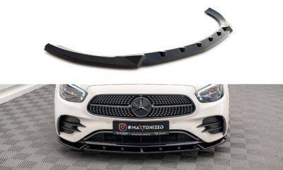 Maxton Design Mercedes E Klasse W213 AMG Line Facelift Voorspoiler Spoiler Splitter Versie 2