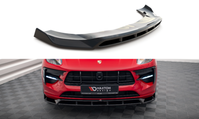 Maxton Design Porsche Macan Facelift Voorspoiler Spoiler Splitter Versie 2