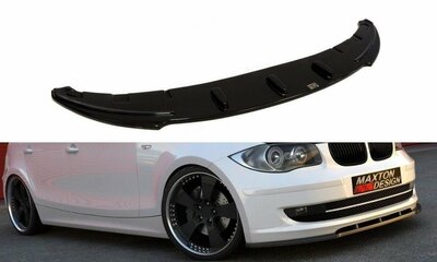 Maxton Design Bmw 1 serie E81 E87 Facelift Voorspoiler Spoiler Splitter 