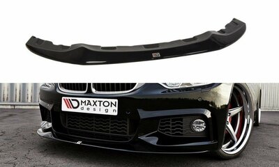 Maxton Design Bmw 4 Serie F32 Coupe M Pakket Voorspoiler Spoiler GTS LOOK