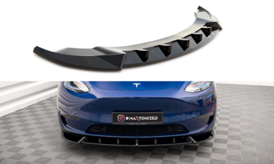 Maxton Design Tesla Model Y Voorspoiler Spoiler Splitter Versie 1