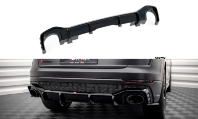 Maxton Design Audi RSQ8 MK1 Valance Centre Rear Splitter Versie 1