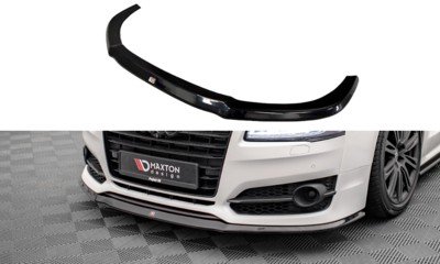 Maxton Design Audi S8 D4 Facelift Voorspoiler Spoiler Splitter Versie 2